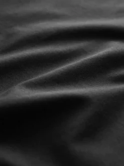 Next Noir - Slim Fit (Slim Fit) - T-shirt à col ras du cou en coton Signature SUPIMA® Best