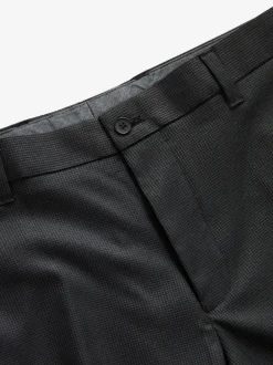 Next Noir - Slim Fit (Slim Fit) - Pantalon intelligent texturé Online