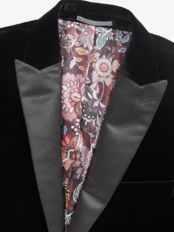 Next Noir - Slim Fit (Slim Fit) - Blazer Signature Pontoglio en velours italien Sale