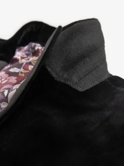 Next Noir - Slim Fit (Slim Fit) - Blazer Signature Pontoglio en velours italien Sale