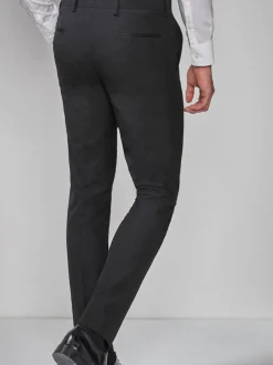 Next Noir - - Pantalon de costume de smoking Slim Fit (Slim Fit) Sale