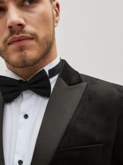 Next Noir - Slim Fit (Slim Fit) - Blazer en velours Hot