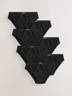 Next Noir - Slip en coton 100% 7 Paquet (1.5-16ans) Discount