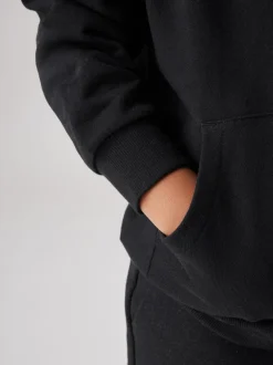 smALLSAINTS - Oversized Underground Pullover Sweat-shirt à capuche Noir New