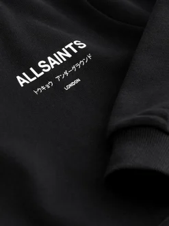smALLSAINTS - Oversized Underground Pullover Sweat-shirt à capuche Noir New