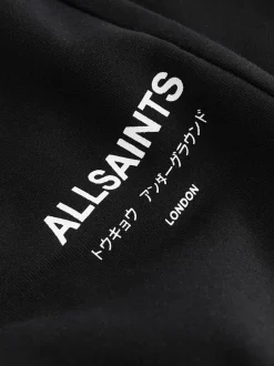 smALLSAINTS Noir - Pantalon de jogging Underground à poignets droits en 100% coton