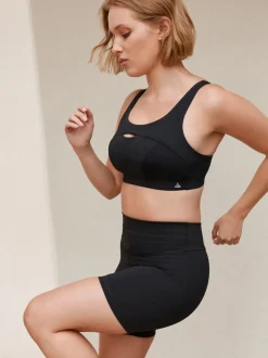 Next Noir - Soutien-gorge C-H Active Sports Antibounce Dry Tech à Impact élevé Best