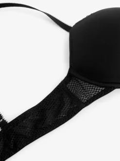 Next Noir - Soutien-gorge plongeant triple boost A-DD push-up Outlet
