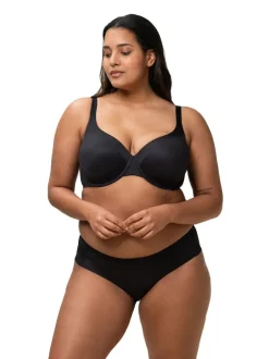 Triumph Noir - Soutien-gorge rembourré Body make-up au toucher doux Hot
