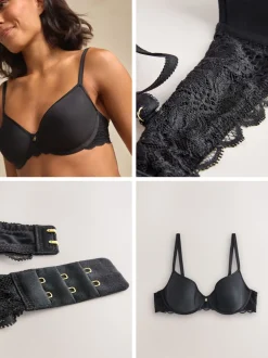 Next Noir - Soutien-gorge t-shirt léger respirant Premium Ultimate Comfort Sale