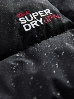 Superdry Noir - Sports Puffer Coat Discount