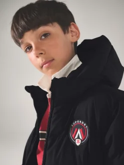 Superdry Noir - Sports Puffer Coat Discount