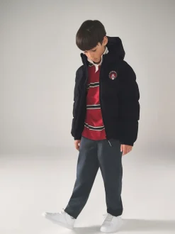 Superdry Noir - Sports Puffer Coat Discount