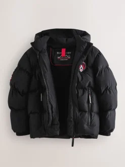 Superdry Noir - Sports Puffer Coat Discount