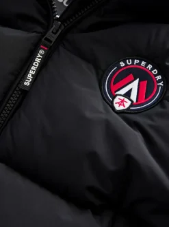 Superdry Noir - Sports Puffer Coat Discount