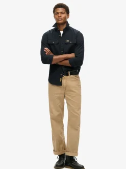 Superdry Noir - Surchemise Trailsman coupe décontractée Discount