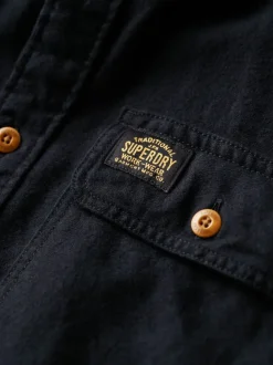 Superdry Noir - Surchemise Trailsman coupe décontractée Discount