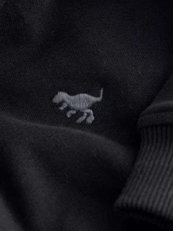 Next Noir - Sweat à capuche à manches longues (3mths-7yrs) Clearance