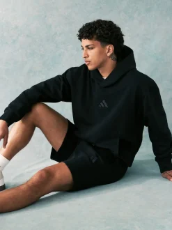 adidas Noir - sweat à capuche New