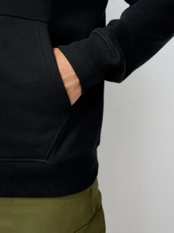 Next Noir - Sweat à capuche zippé à imprimé graphique Nirvana Hot