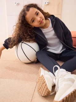 Next Noir - Sweat à capuche zippé en coton riche (3-16ans) New