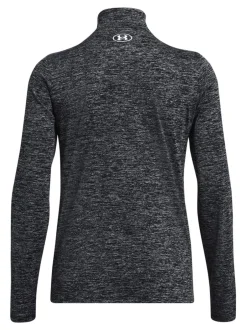 Under Armour - Sweat-shirt Tech Twist 1/2 zippé Noir Best