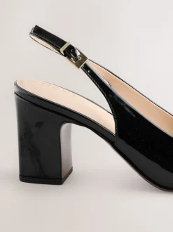 Next Noir - Talons de bloc arrière à bride arrière Clearance