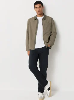 Next - Ajustement droit - Jean Motionflex Noir - ThermoGen Best