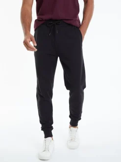 Threadbare - Cotton Blend Joggers Noir Sale