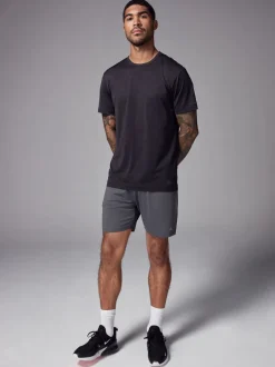 Next - T-shirt à manches courtes - Haut d’entraînement Active Gym Noir Clearance