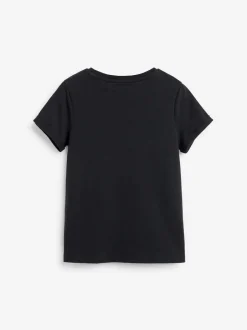 Next - T-shirt (3-16ans) Noir Clearance