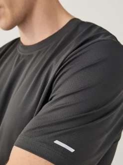 Next Noir - T-shirt d’entraînement texturé Active Gym Discount