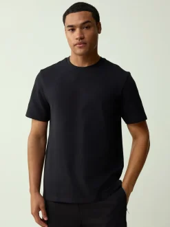 Next - T-shirt épais doux au toucher élégant Noir New