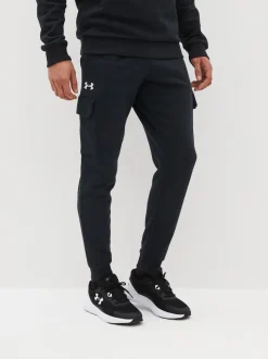 Under Armour Noir - Jogging cargo en polaire Rival New