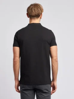 U.S. Polo Assn - . Coupe classique Pique 100% Coton Polos Noir Hot