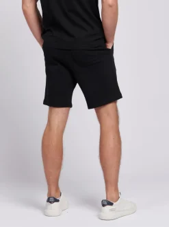 U.S. Polo Assn Noir - US Polo Assn Double Horsemen Sweat homme Shorts 100% coton Discount