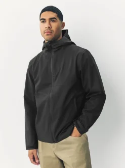 Next Noir - Veste à capuche imperméable DryTech Discount