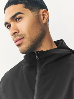 Next Noir - Veste à capuche imperméable DryTech Discount