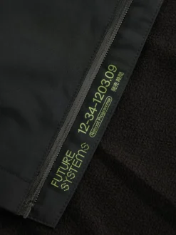 Next - Veste à capuche imperméable doublée de polaire (3-17ans) Noir