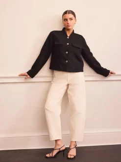 Next Noir - Veste bouclée