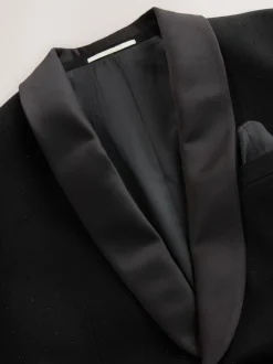 Next Noir - Veste de costume Coupe ajustée à sequins Outlet