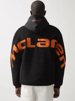 Reiss Noir - Veste en polaire brodée Snoop McLaren F™ Team coupe unisexe1 Outlet
