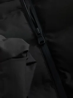 Next Noir - Veste imperméable à capuche de poids moyen (3-17ans)