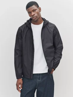 Next Noir - Veste imperméable légère DryTech Clearance