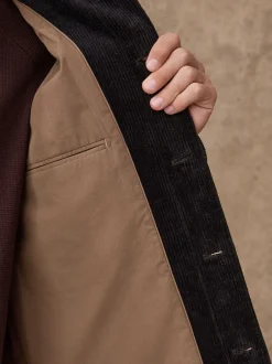 Next Noir - Veste Smart Rich Cord Chore Hot