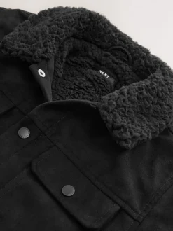 Next Noir - Veste-chemise en daim (3-16ans) Online