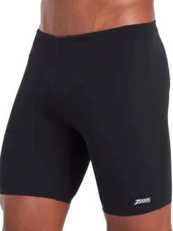 Zoggs Noir - Cottelsoe Ecolast Mid Jammer Boxer Hot