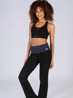 Pineapple Noir anthracite - Pantalons en jersey à ceinture repliée pour femmes Online