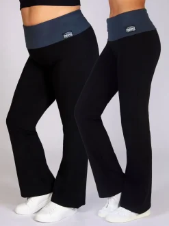 Pineapple Noir anthracite - Pantalons en jersey à ceinture repliée pour femmes Online