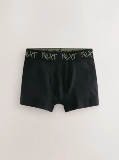 Next Noir avec ceinture Grafitti - Lot de 5 boxers (1.5-16ans) Noir avec ceinture Next Grafitti Outlet